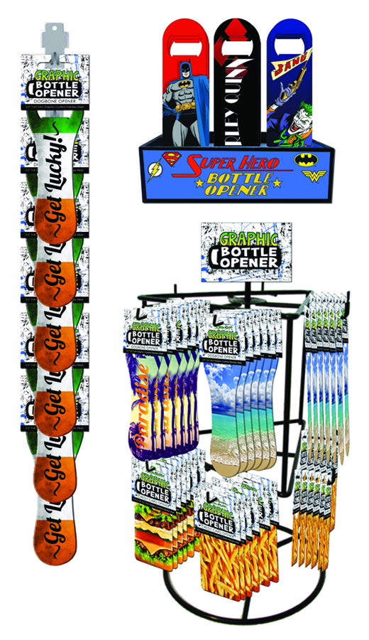 Clipstrips, Countertop Box Displays and Spinner Racks
